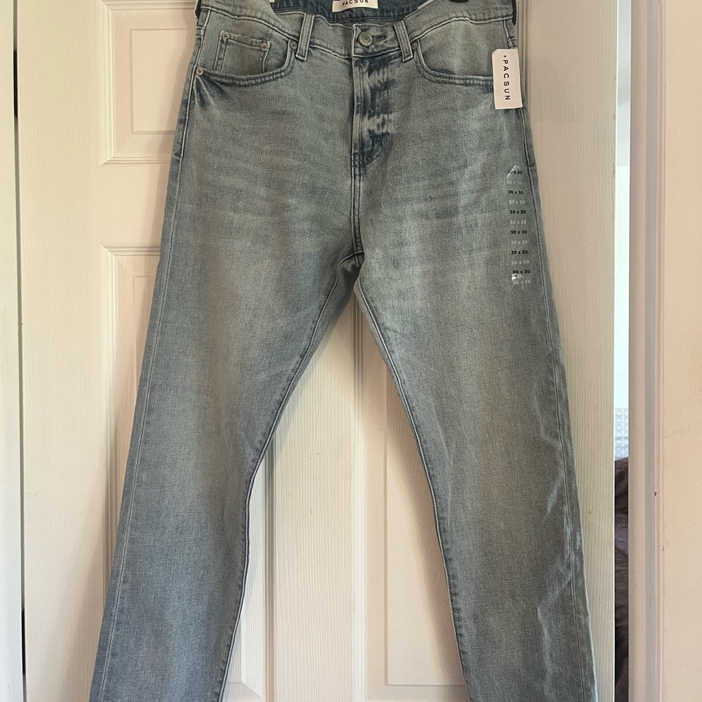 NWT NBW Size 30x30 Slim taper Pac Sun Jeans